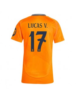 Real Madrid Lucas Vazquez #17 Zenski Gostujuci Dres 2024-25 Kratak Rukavima